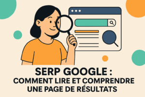 SERP Google : comment lire et comprendre une page de résultats (Guide SEO débutant)
